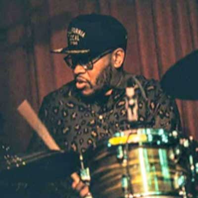 Terence-Clark on drums